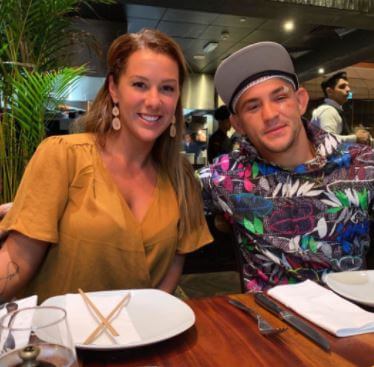 Jolie Poirier and Dustin Poirier are best friends more than husband and wife.